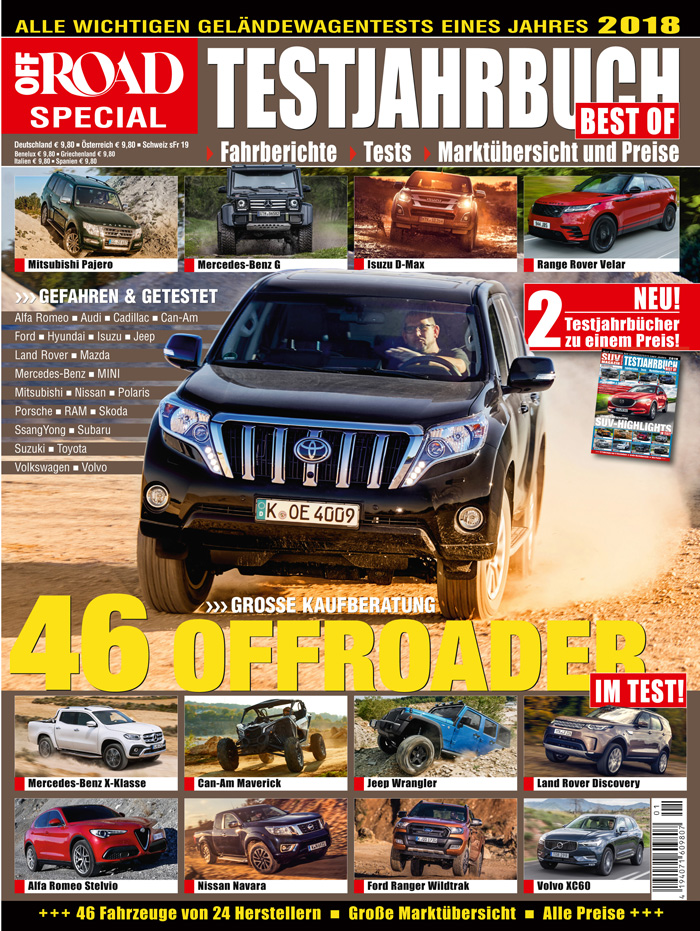 15) OFF ROAD Special Testjahrbuch 2018