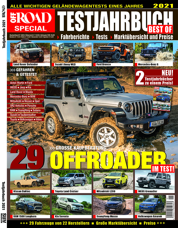 17) OFF ROAD Special Testjahrbuch 2021