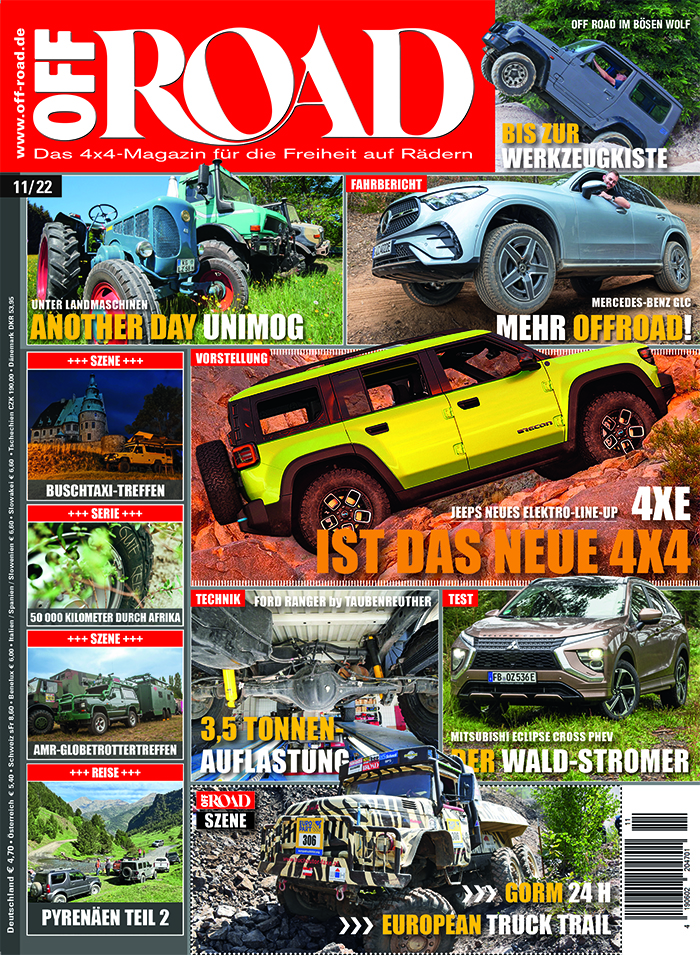 OFF ROAD – Das 4x4-Magazin für die Freiheit auf Rädern - Ausgabe 08/2022