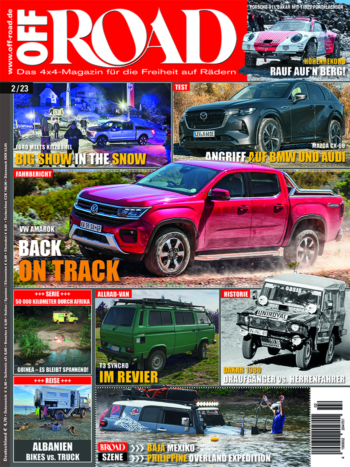 OFF ROAD – Das 4x4-Magazin für die Freiheit auf Rädern - Ausgabe 08/2022